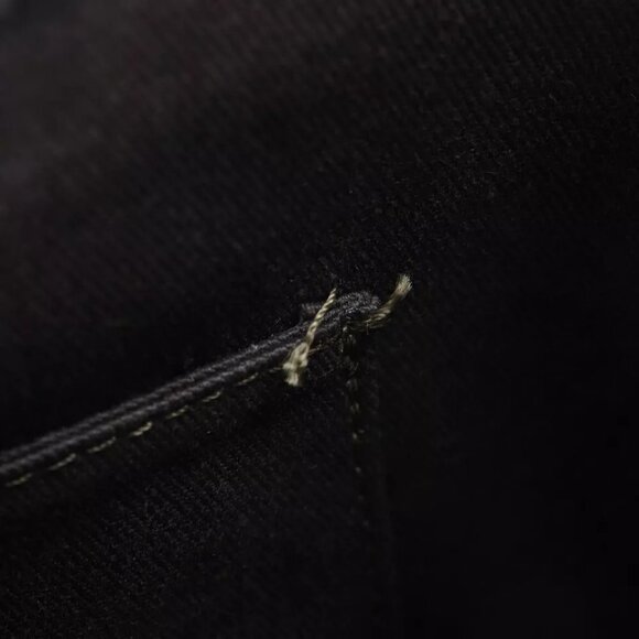 CELINE Macadam Handbag Brown canvas/Calfskin Women - Picture 7 of 16